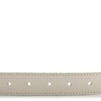 Calfskin Enamel  FF Belt 85 34  White - 图片 3