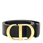 Calfskin CD Belt 70 28 Black