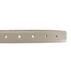 Smooth Calfskin 20mm Cintura Belt 75 30 Crema Soft - 图片 7