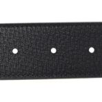 GG Supreme Monogram Plutone Calfskin Palladium Double G Reversible 37mm Belt 90 36 Black Blue - 图片 4