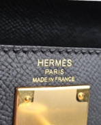 Hermès Kelly 28 Epsom Sellier Black GHW - 图片 7