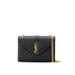 Envelope Medium in Quilted Grain de Poudre Embossed Leather - 图片 2
