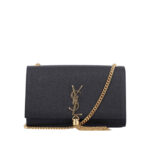 Saint Laurent Kate Small Tassel in Grain de Poudre Embossed Leather