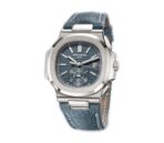 41mm Flyback Chronograph Blue Dial 18k White Gold Denim - 图片 2