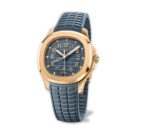 39mm Travel Time 18k Rose Gold Blue-Grey Dial Quartz - 图片 2