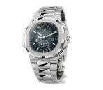 41mm Blue Gradiant Travel Time Chrono Dial Stainless Steel Bracelet - 图片 3