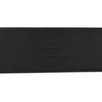 Textured Dollar Calfskin 40mm Belt 95 38 Black - 图片 3