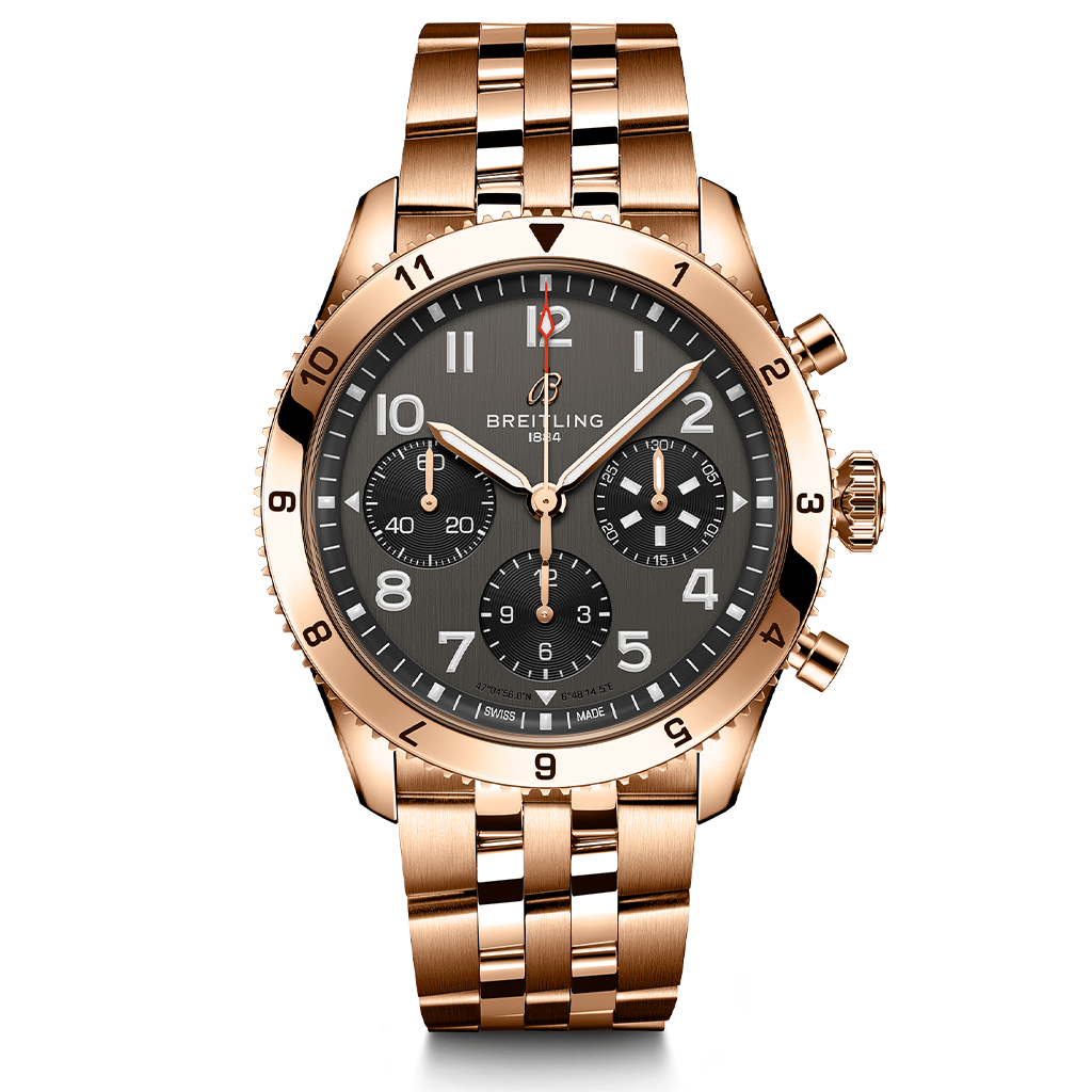 15_1_R233801A1B1R1.png Classic AVI Chronograph 42 P-51 Mustang R233801A1B1R1 - 图片 1