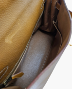 Hermès Vintage Kelly 32 Clemence Beige GHW - 图片 5