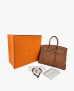 Hermès Birkin 35 Togo Gold GHW - 图片 15