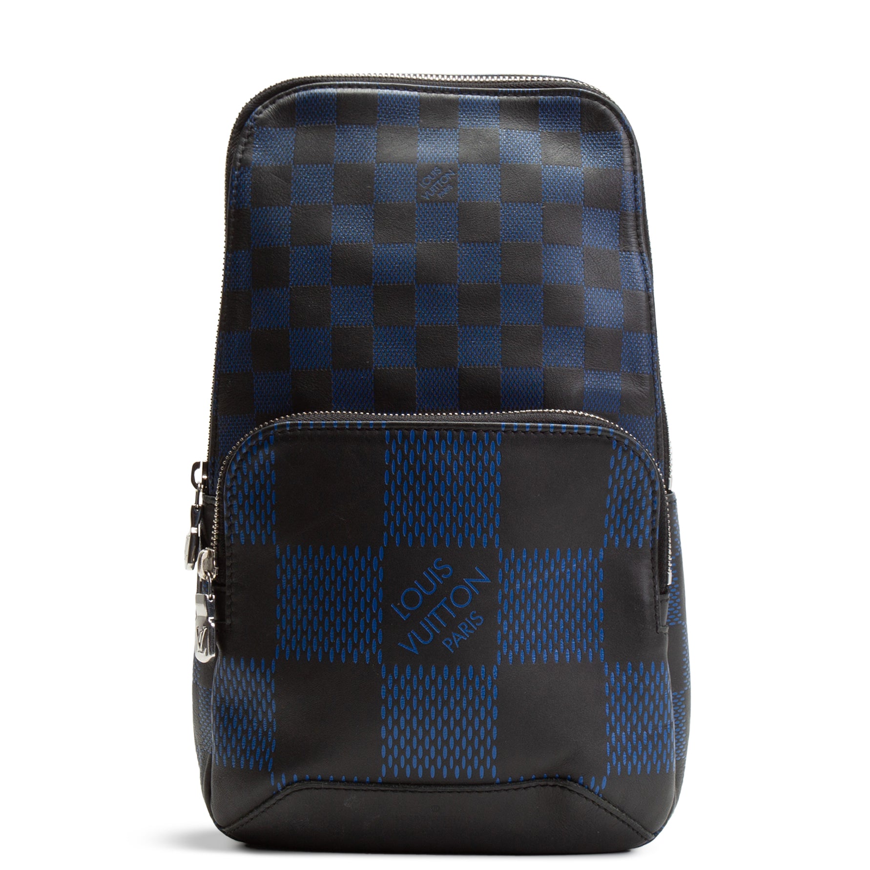 16952.jpg LOUIS VUITTON Avenue Sling Bag Damier Infini 3D - Blue/Black - 图片 1