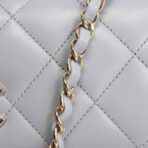 CHANEL Trendy CC Small Flap Bag - Light Grey - 图片 12