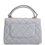 CHANEL Trendy CC Small Flap Bag - Light Grey - 图片 5
