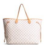 LOUIS VUITTON Damier Azur Neverfull GM w/ Pouch
