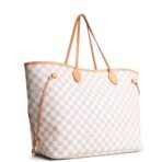 LOUIS VUITTON Damier Azur Neverfull GM w/ Pouch - 图片 4