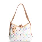 LOUIS VUITTON X Takashi Murakami Multicolor Monogram Carryall PM - White