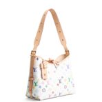 LOUIS VUITTON X Takashi Murakami Multicolor Monogram Carryall PM - White - 图片 3