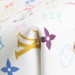 LOUIS VUITTON X Takashi Murakami Multicolor Monogram Carryall PM - White - 图片 8