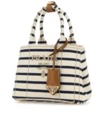 Prada Jardinière Striped Cotton Canvas Mini-Bag - 图片 2