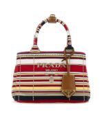 Embroidered Canvas Mini Handbag