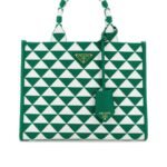 Embroidered Fabric Small Symbole Shopping Bag