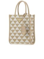 Embroidered Fabric Micro Symbole Handbag - 图片 2