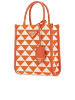 Embroidered Fabric Micro Symbole Handbag - 图片 2