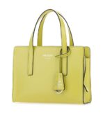 Prada Logo Detailed Top Handle Tote Bag in Green - 图片 2