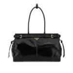 Prada Bonnie Large Leather Handbag