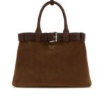 Prada Buckle Medium Handbag