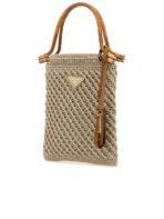 Cotton Crochet Mini-Handbag - 图片 2
