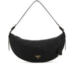 Large Demilune Crossbody Bag