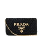 Raffia Crossbody Bag