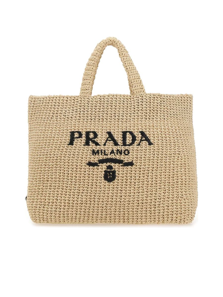 1BG392VOOL2C2T_F0018-1.jpg Raffia Shopping Bag - 图片 1