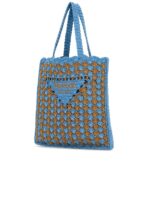 Twotone Raffia Shopping Bag - 图片 2