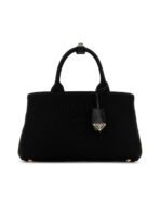 Prada Jardinière Large Cotton Canvas Handbag