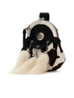 Printed Calf Hair Clutch - 图片 2