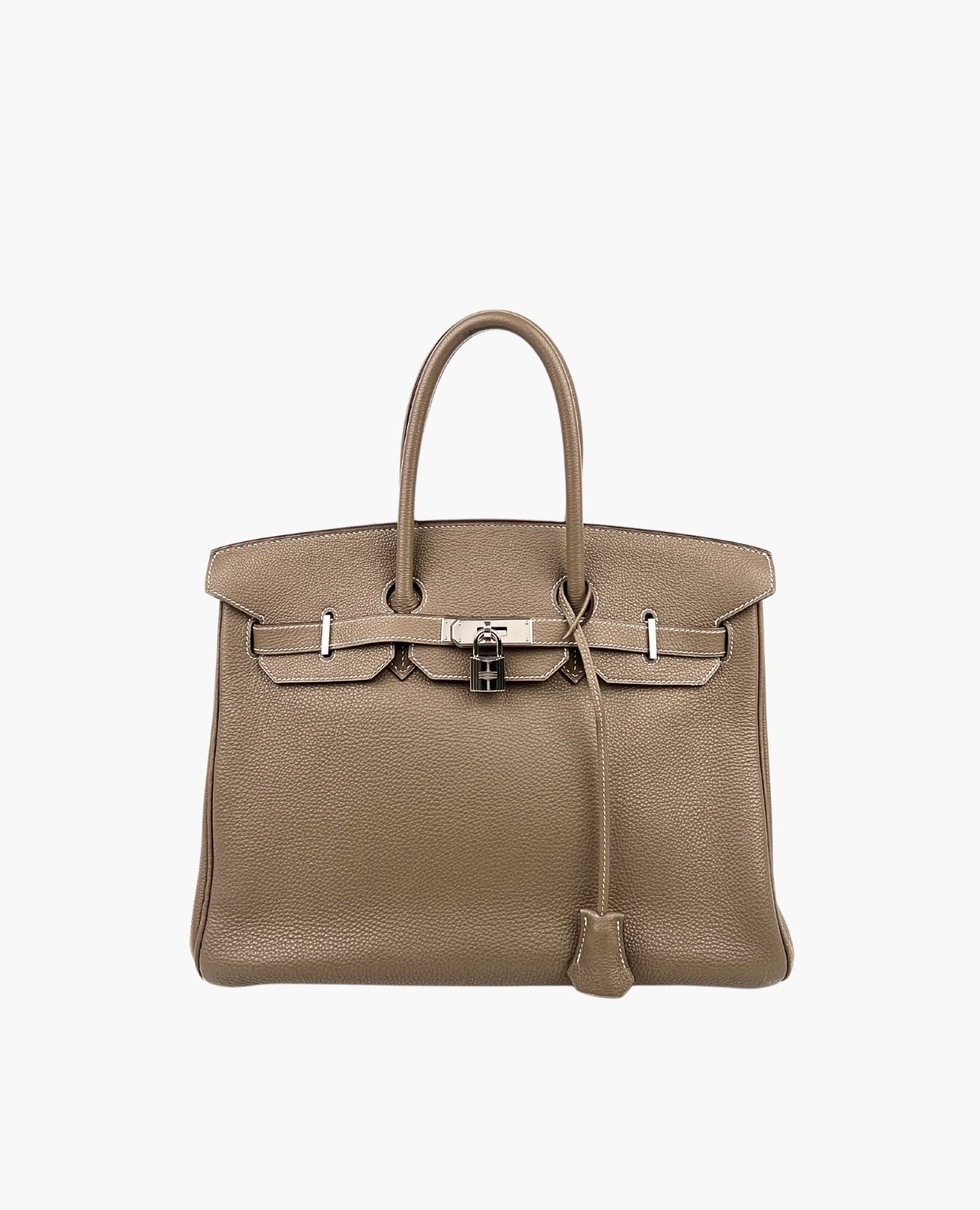 1_f5f4a328-f8b0-431e-ba97-a5edf33117ea.jpg Hermès Birkin 35 Togo Etoupe PHW - 图片 1