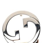 GG Supreme Monogram Calfskin Blondie Interlocking G 30mm Belt 110 44 Beige Ebony New Acero - 图片 5