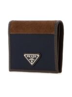 Twotone Fabric And Suede Wallet - 图片 2