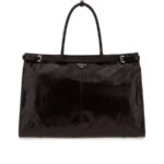 Prada Bonnie Leather Tote Bag