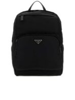 Renylon And Leather Backpack