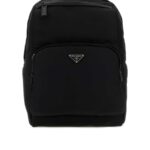 Renylon And Leather Backpack