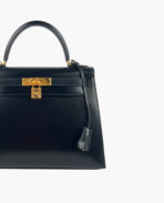 Hermès Kelly 28 Box Leather Black GHW - 图片 2