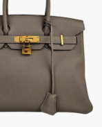 Hermès Birkin 30 Clemence Etain GHW - 图片 2