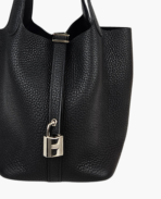 Hermès Picotin 18 Lock Clemence Black PHW - 图片 2
