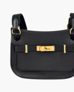 Hermès Mini Jypsiere Black Evergrain GHW - 图片 2