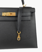 Hermès Kelly 28 Epsom Sellier Black GHW - 图片 2