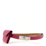 Epsom Kelly Pocket Belt Rose Mexico