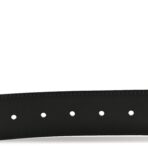 Textured Calfskin 4cm La Medusa Belt 90 36 Black - 图片 4